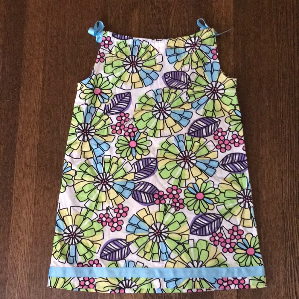 Hanna Andersson Floral Ribbon Dress